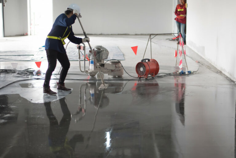 installing a flooring