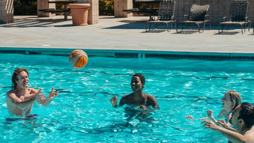 Various Pool Basketball Hoops for Extra Fun in the Water Fresco News